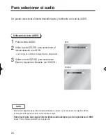 Preview for 25 page of Samsung DVD-HD931 - HDTV Converter Progressive-Scan DVD Player (Spanish) Manual Del Usuario