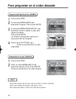 Preview for 33 page of Samsung DVD-HD931 - HDTV Converter Progressive-Scan DVD Player (Spanish) Manual Del Usuario