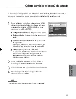 Preview for 36 page of Samsung DVD-HD931 - HDTV Converter Progressive-Scan DVD Player (Spanish) Manual Del Usuario