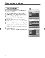 Preview for 39 page of Samsung DVD-HD931 - HDTV Converter Progressive-Scan DVD Player (Spanish) Manual Del Usuario