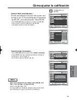 Preview for 44 page of Samsung DVD-HD931 - HDTV Converter Progressive-Scan DVD Player (Spanish) Manual Del Usuario