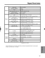 Preview for 48 page of Samsung DVD-HD931 - HDTV Converter Progressive-Scan DVD Player (Spanish) Manual Del Usuario