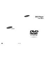 Preview for 1 page of Samsung DVD-HD935 User Manual