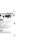 Preview for 5 page of Samsung DVD-HD936 User Manual