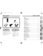 Preview for 3 page of Samsung DVD-HD937 Manual