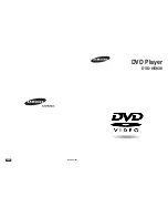 Samsung DVD-HD938 Manual preview