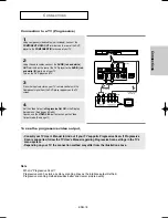 Preview for 15 page of Samsung DVD-HD960 Manual