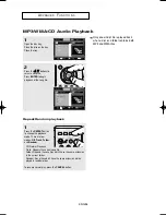 Preview for 38 page of Samsung DVD-HD960 Manual