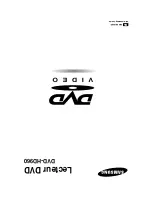 Preview for 128 page of Samsung DVD-HD960 User Manual