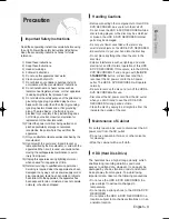 Preview for 3 page of Samsung DVD-HR710 Instruction Manual