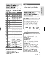 Preview for 11 page of Samsung DVD-HR710 Instruction Manual