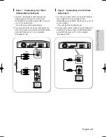 Preview for 21 page of Samsung DVD-HR710 Instruction Manual