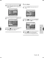 Preview for 69 page of Samsung DVD-HR710 Instruction Manual