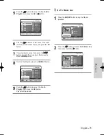 Preview for 71 page of Samsung DVD-HR710 Instruction Manual