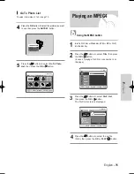 Preview for 75 page of Samsung DVD-HR710 Instruction Manual