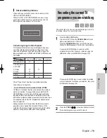 Preview for 79 page of Samsung DVD-HR710 Instruction Manual