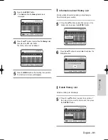 Preview for 91 page of Samsung DVD-HR710 Instruction Manual