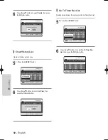 Preview for 92 page of Samsung DVD-HR710 Instruction Manual