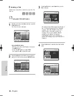 Preview for 96 page of Samsung DVD-HR710 Instruction Manual