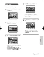 Preview for 107 page of Samsung DVD-HR710 Instruction Manual