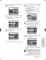 Preview for 113 page of Samsung DVD-HR710 Instruction Manual