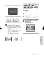 Preview for 117 page of Samsung DVD-HR710 Instruction Manual