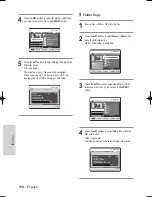 Preview for 118 page of Samsung DVD-HR710 Instruction Manual