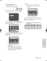 Preview for 121 page of Samsung DVD-HR710 Instruction Manual