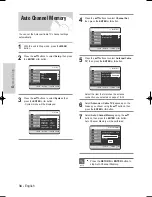 Preview for 34 page of Samsung DVD-HR720 Instruction Manual