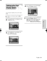 Preview for 39 page of Samsung DVD-HR720 Instruction Manual