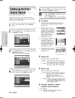 Preview for 44 page of Samsung DVD-HR720 Instruction Manual