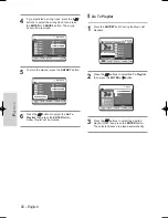 Preview for 72 page of Samsung DVD-HR720 Instruction Manual