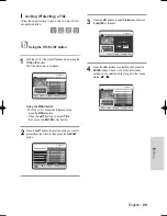 Preview for 89 page of Samsung DVD-HR720 Instruction Manual