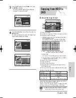 Preview for 103 page of Samsung DVD-HR720 Instruction Manual