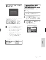 Preview for 111 page of Samsung DVD-HR720 Instruction Manual