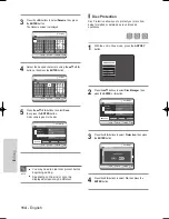 Preview for 114 page of Samsung DVD-HR720 Instruction Manual