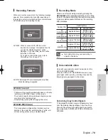 Preview for 79 page of Samsung DVD-HR720/ Instruction Manual