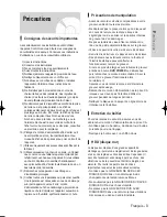 Preview for 3 page of Samsung DVD-HR720 Manuel D'Instructions