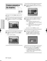 Preview for 36 page of Samsung DVD-HR720 Manuel D'Instructions