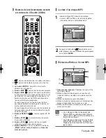 Preview for 65 page of Samsung DVD-HR720 Manuel D'Instructions