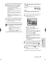 Preview for 99 page of Samsung DVD-HR720 Manuel D'Instructions