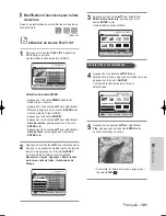 Preview for 101 page of Samsung DVD-HR720 Manuel D'Instructions