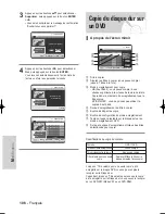 Preview for 106 page of Samsung DVD-HR720 Manuel D'Instructions