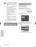 Preview for 116 page of Samsung DVD-HR720 Manuel D'Instructions