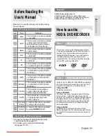 Preview for 11 page of Samsung DVD-HR730 Instruction Manual