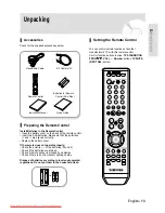 Preview for 13 page of Samsung DVD-HR730 Instruction Manual