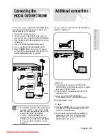 Preview for 19 page of Samsung DVD-HR730 Instruction Manual