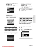 Preview for 31 page of Samsung DVD-HR730 Instruction Manual