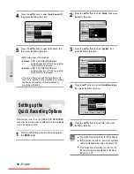 Preview for 34 page of Samsung DVD-HR730 Instruction Manual