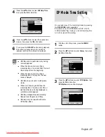 Preview for 37 page of Samsung DVD-HR730 Instruction Manual